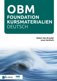 صورة الغلاف: OBM Foundation Kursmaterialien - Deutsch 1st edition 9789401808477