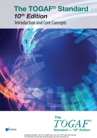 表紙画像: The TOGAF® Standard, 10th Edition — Introduction and Core Concepts 1st edition 9789401808590