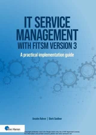 Cover image: IT service management with FitSM Version 3 3rd edition 9789401812948