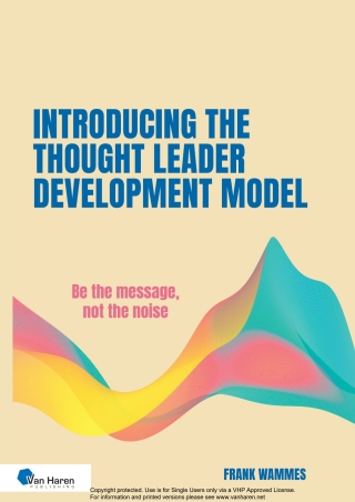 Titelbild: Introducing the Thought Leader Development Model 1st edition 9789401813723