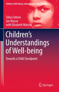 Titelbild: Children’s Understandings of Well-being 9789402408270