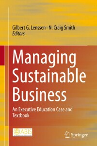 Titelbild: Managing Sustainable Business 9789402411423