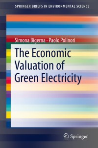 Titelbild: The Economic Valuation of Green Electricity 9789402415728