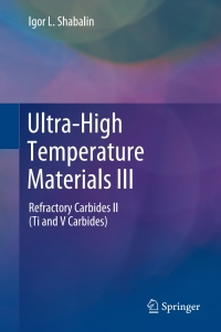Cover image: Ultra-High Temperature Materials III 9789402420371