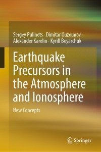 Omslagafbeelding: Earthquake Precursors in the Atmosphere and Ionosphere 9789402421705