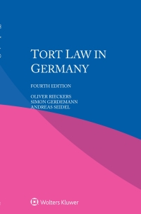 Cover image: Tort Law in Germany 4th edition 9789403500287