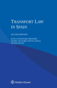 Imagen de portada: Transport Law in Spain 2nd edition 9789403500737