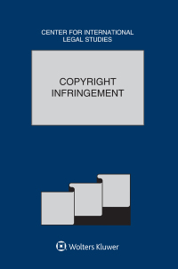 Cover image: Copyright Infringement 1st edition 9789403500836