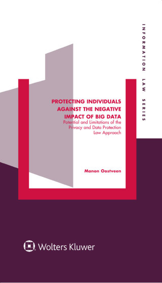 Imagen de portada: Protecting Individuals Against the Negative Impact of Big Data 9789403501314