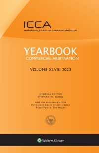 Cover image: Yearbook Commercial Arbitration, Volume XLVIII (2023) 9789403501482