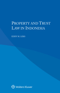 Cover image: Property and Trust Law in Indonesia 9789403501345