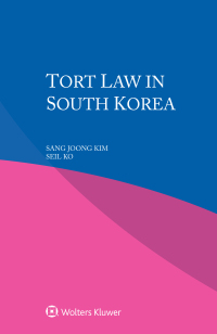 Cover image: Tort Law in South Korea 9789403502793