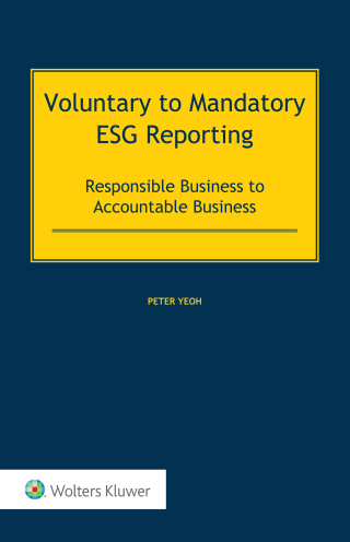 Cover image: Voluntary to Mandatory ESG Reporting 9789403503288