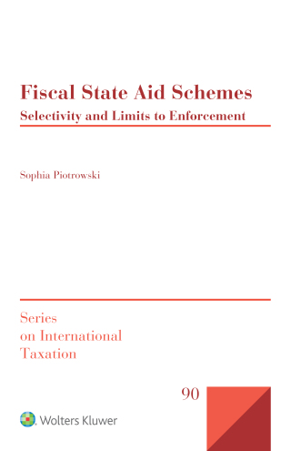 Cover image: Fiscal State Aid Schemes 9789403503899