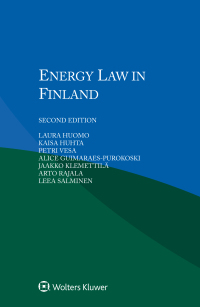 Titelbild: Energy Law in Finland 2nd edition 9789403505039