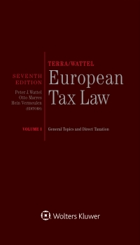 Omslagafbeelding: Terra/Wattel – European Tax Law 1st edition 9789403505831