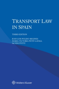 Imagen de portada: Transport Law in Spain 3rd edition 9789403506074