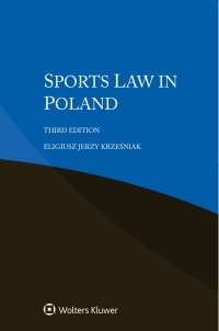 Titelbild: Sports Law in Poland 3rd edition 9789403506371