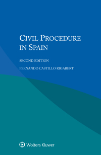 Cover image: Civil Procedure in Spain 2nd edition 9789403506944