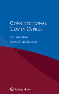 Cover image: Constitutional Law in Cyprus 2nd edition 9789403507248