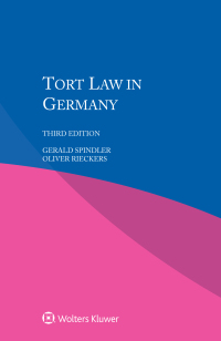 Imagen de portada: Tort Law in Germany 3rd edition 9789403508443