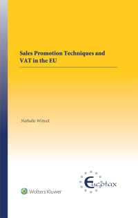 Titelbild: Sales Promotion Techniques and VAT in the EU 9789403508610
