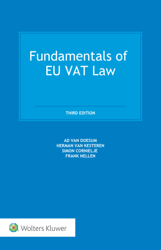 Cover image: Fundamentals of EU VAT Law 3rd edition 9789403508795
