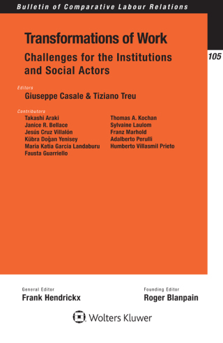 表紙画像: Transformations of Work: Challenges for the Institutions and Social Actors 1st edition 9789403508917