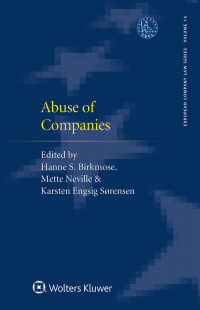 Imagen de portada: Abuse of Companies 1st edition 9789403508924