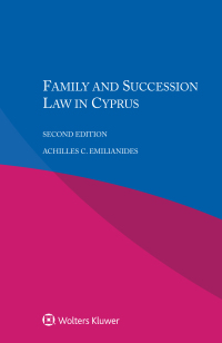 Cover image: Family and Succession Law in Cyprus 2nd edition 9789403509242