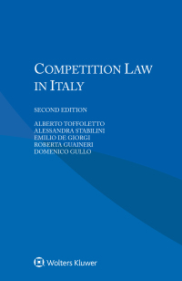 صورة الغلاف: Competition Law in Italy 2nd edition 9789403509532