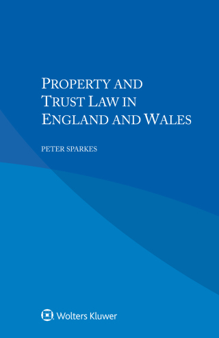 Immagine di copertina: Property and Trust Law in England and Wales 9789403511504