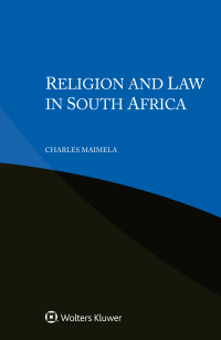 Cover image: Religion and Law in South Africa 9789403511511