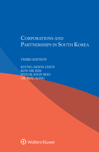Cover image: Corporations and Partnerships in South Korea 3rd edition 9789403511542