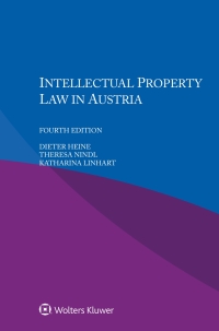 Cover image: Intellectual Property Law in Austria 4th edition 9789403511979