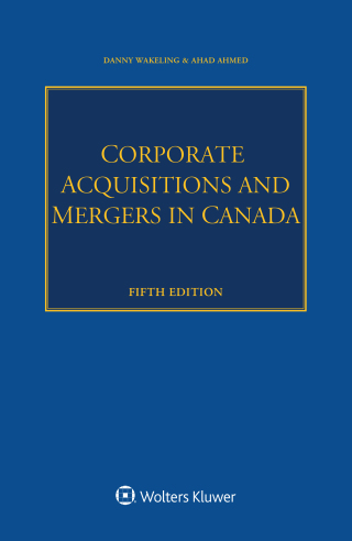 Imagen de portada: Corporate Acquisitions and Mergers in Canada 5th edition 9789403512099