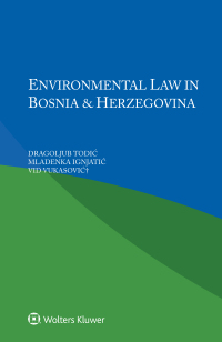 Cover image: Environmental Law in Bosnia and Herzegovina 9789403515564