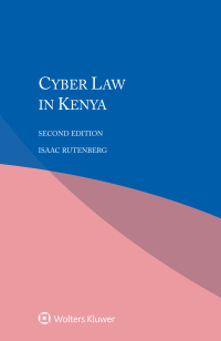 Cover image: Cyber Law in Kenya 2nd edition 9789403512419