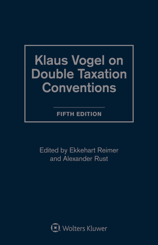 Cover image: Klaus Vogel on Double Taxation Conventions 5th edition 9789403513003