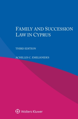 Cover image: Family and Succession Law in Cyprus 3rd edition 9789403512785