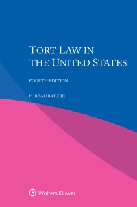Cover image: Tort Law in the United States 4th edition 9789403512877