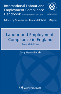 Imagen de portada: Labour and Employment Compliance in England 7th edition 9789403515311