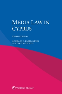 Cover image: Media Law in Cyprus 3rd edition 9789403516080