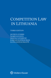 Imagen de portada: Competition Law in Lithuania 3rd edition 9789403516318