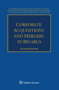 Cover image: Corporate Acquisitions and Mergers in Belarus 2nd edition 9789403517377