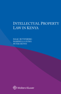 Cover image: Intellectual Property Law in Kenya 2nd edition 9789403517407