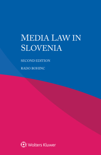 Cover image: Media Law in Slovenia 2nd edition 9789403517735