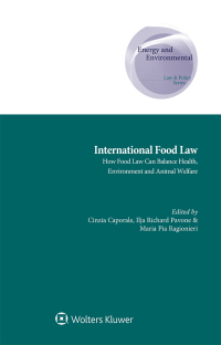 Imagen de portada: International Food Law 9789403517612