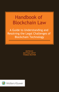 Cover image: Handbook of Blockchain Law 1st edition 9789403517636