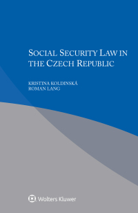 Titelbild: Social Security Law in Czech Republic 9789403518756